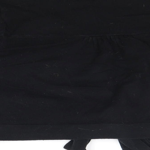 New Look Womens Black V-Neck Cotton Cardigan Jumper Size 16