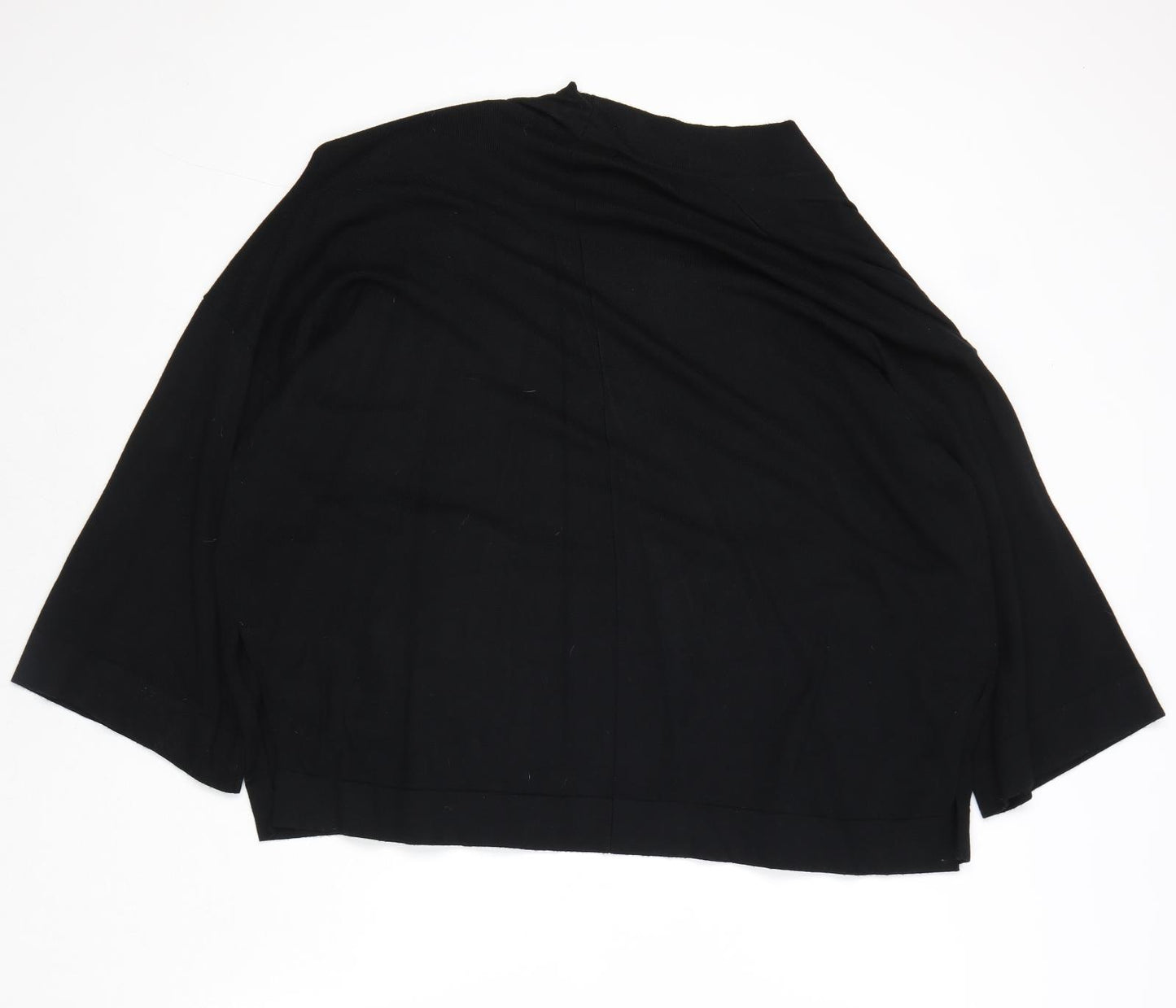 Very Womens Black V-Neck Viscose Cardigan Jumper Size M