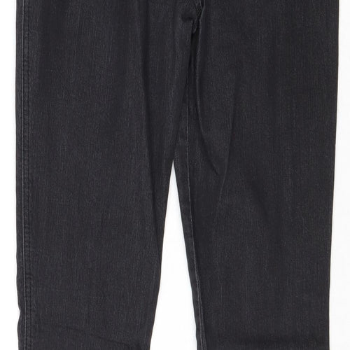 Dorothy Perkins Womens Black Cotton Jegging Jeans Size 12 Regular