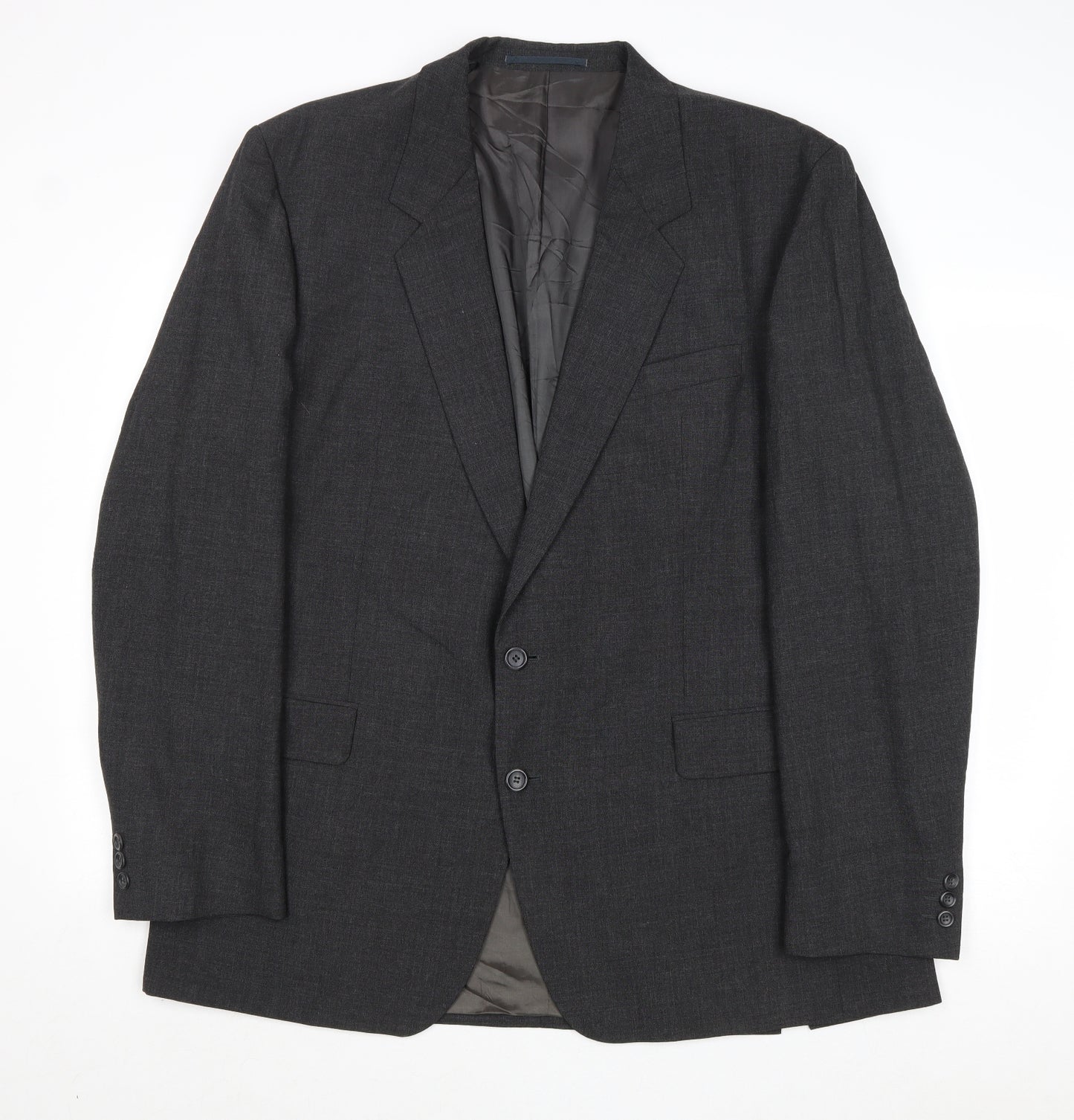 Brigdens Mens Grey Polyester Jacket Suit Jacket Size 46 Regular