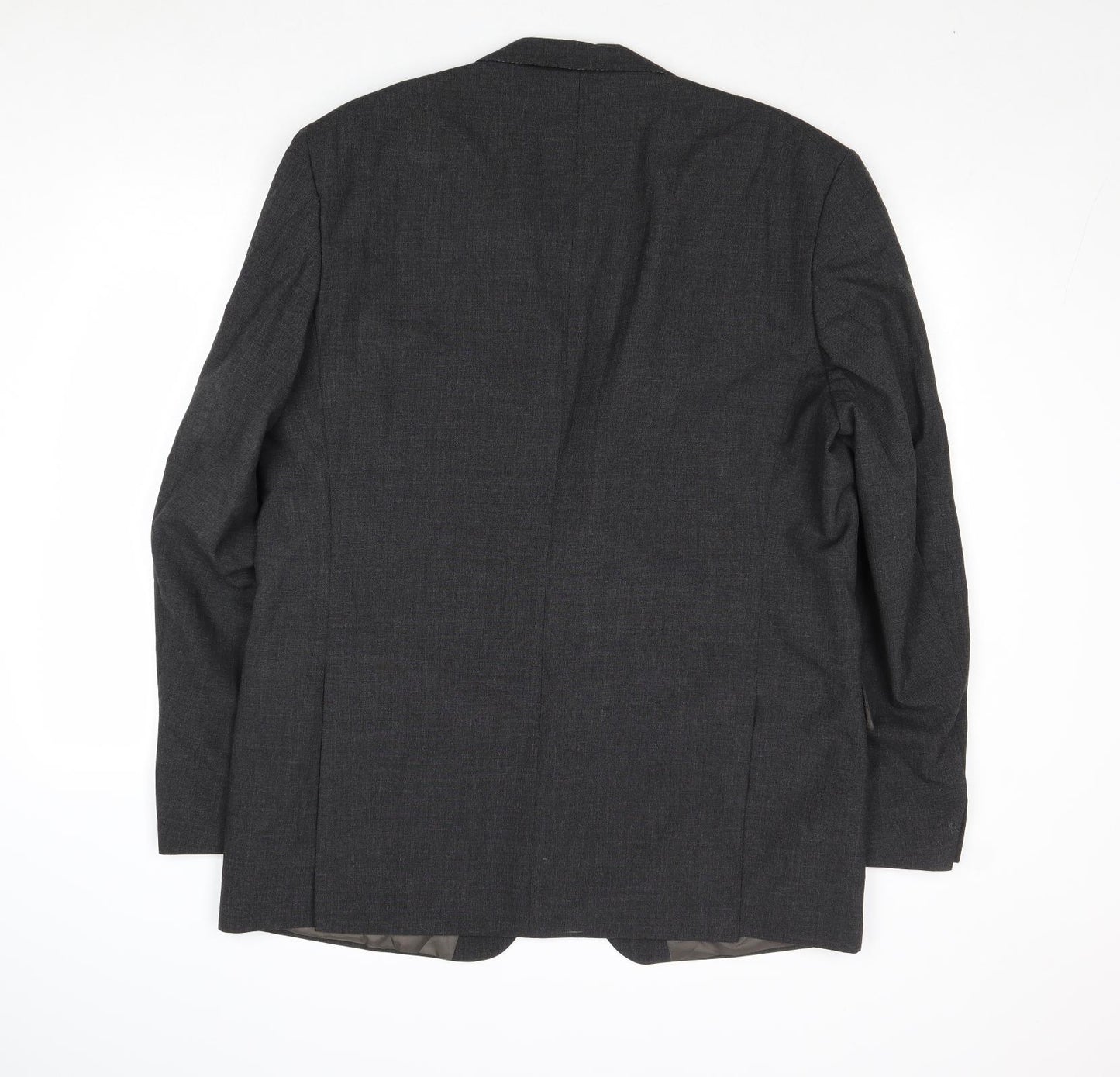Brigdens Mens Grey Polyester Jacket Suit Jacket Size 46 Regular