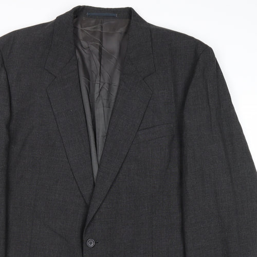Brigdens Mens Grey Polyester Jacket Suit Jacket Size 46 Regular