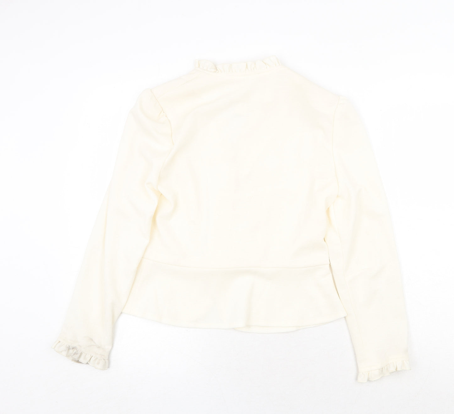 Ever Young Womens Ivory Jacket Blazer Size 16 Button