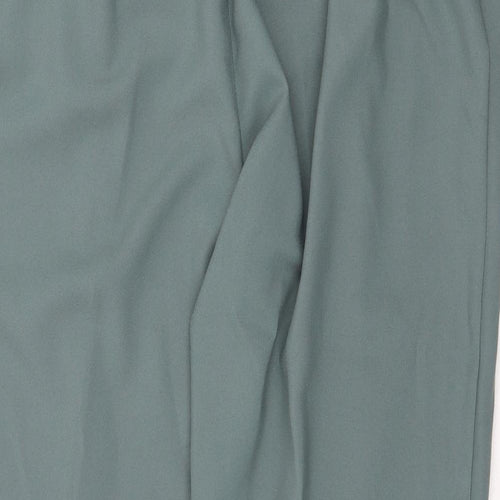 EWM Womens Green Polyester Trousers Size 20 Regular