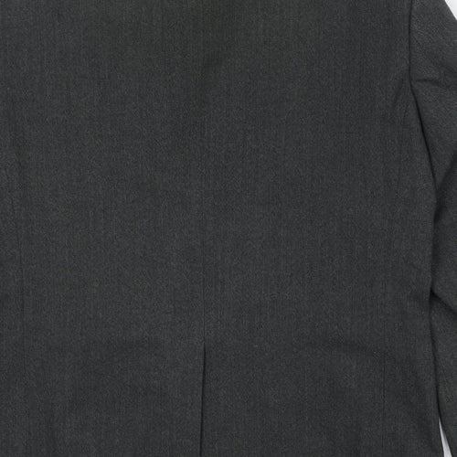 NEXT Mens Grey Polyester Jacket Suit Jacket Size 40 Regular