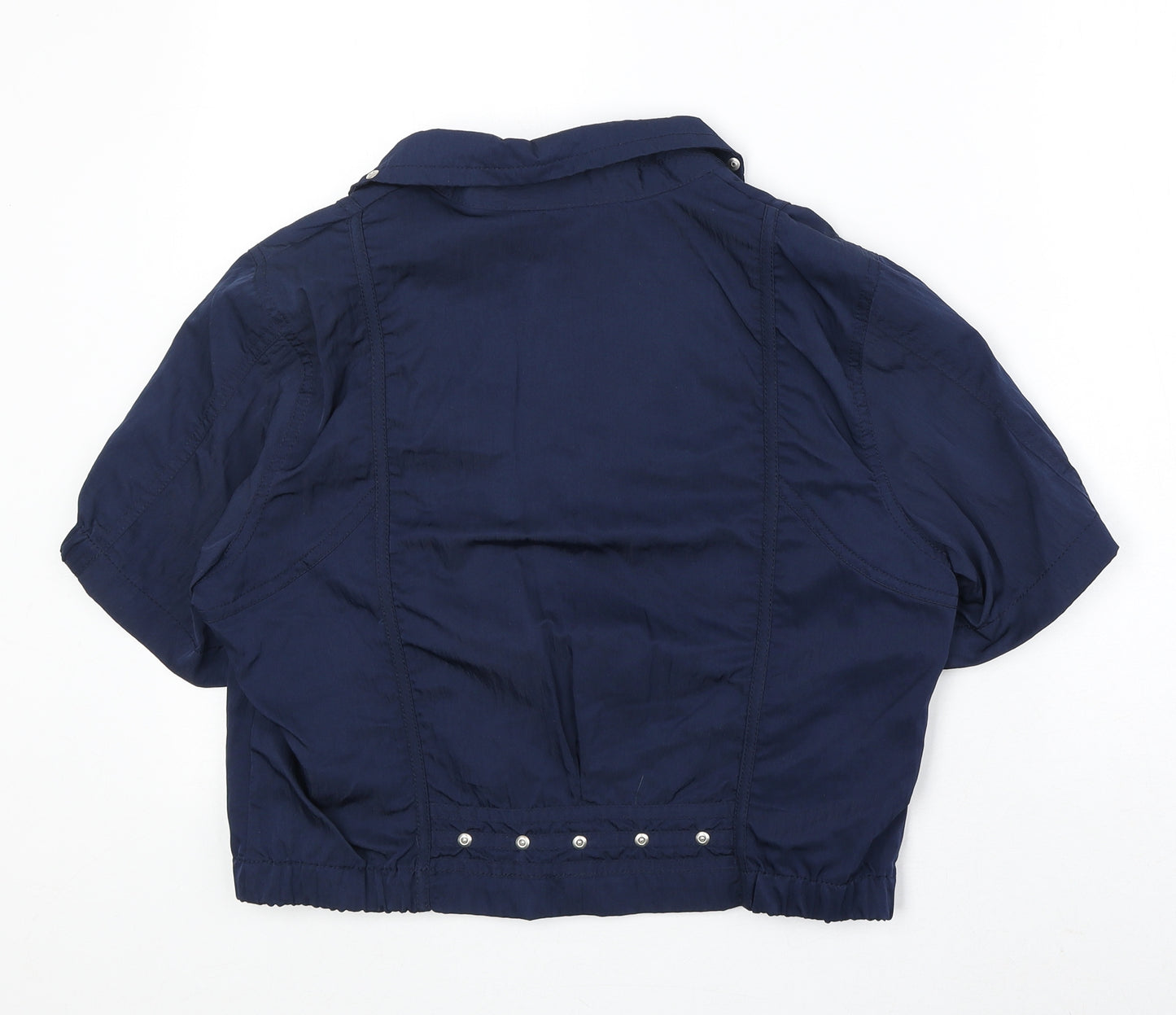 Brandtex Womens Blue Jacket Size 14 Zip