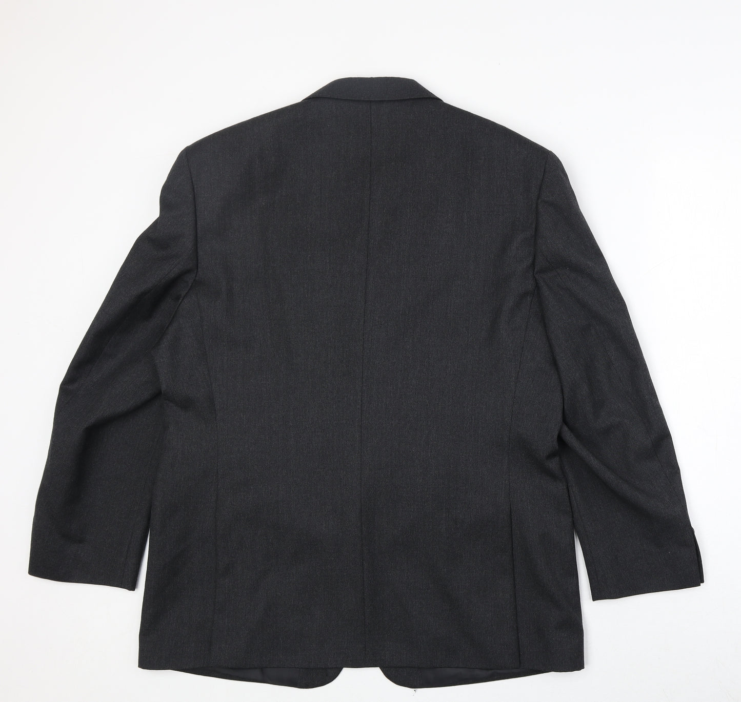 Greenwood Mens Grey Wool Jacket Suit Jacket Size 42 Regular