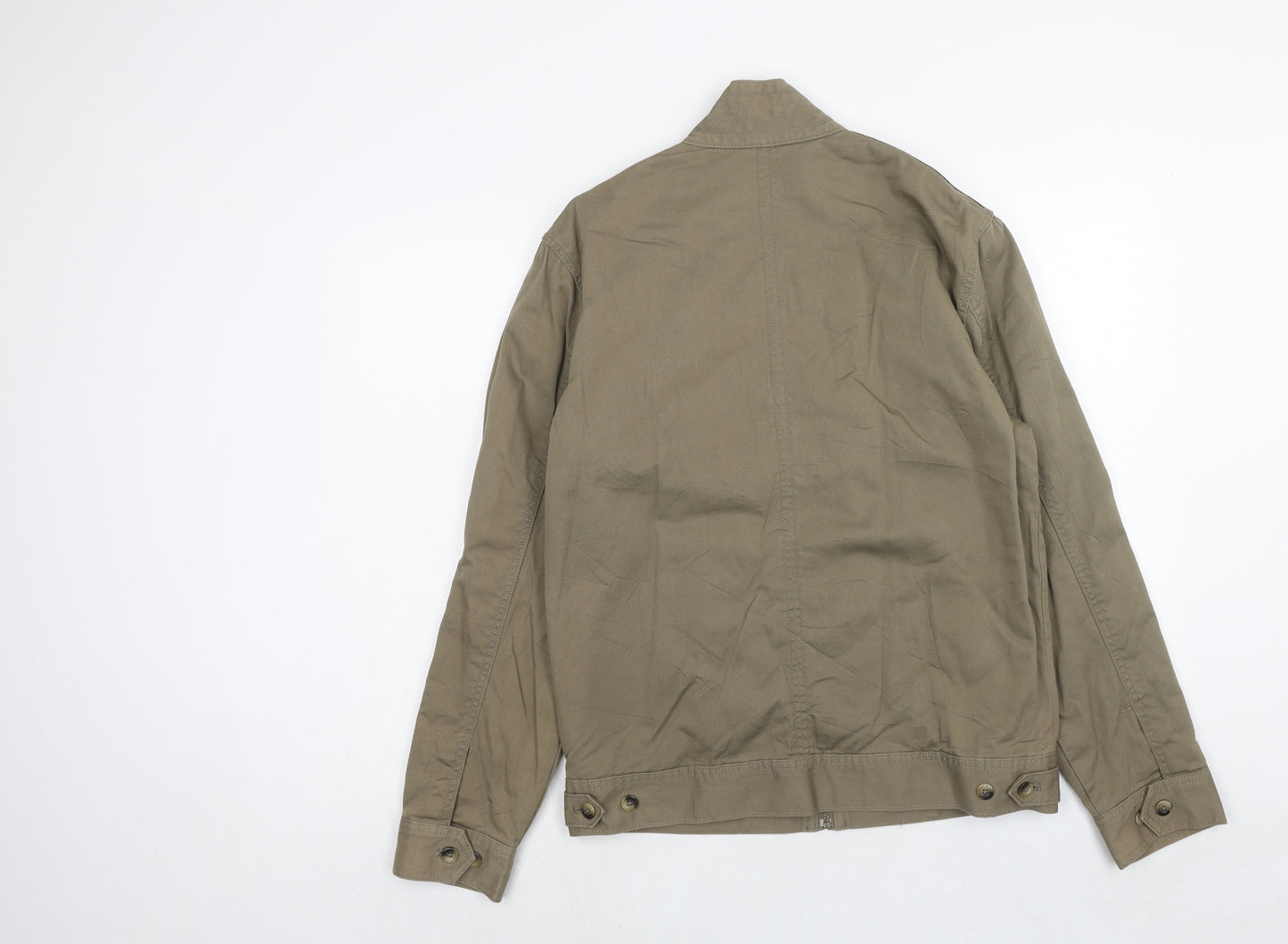 Marks and Spencer Mens Beige Jacket Size S Zip