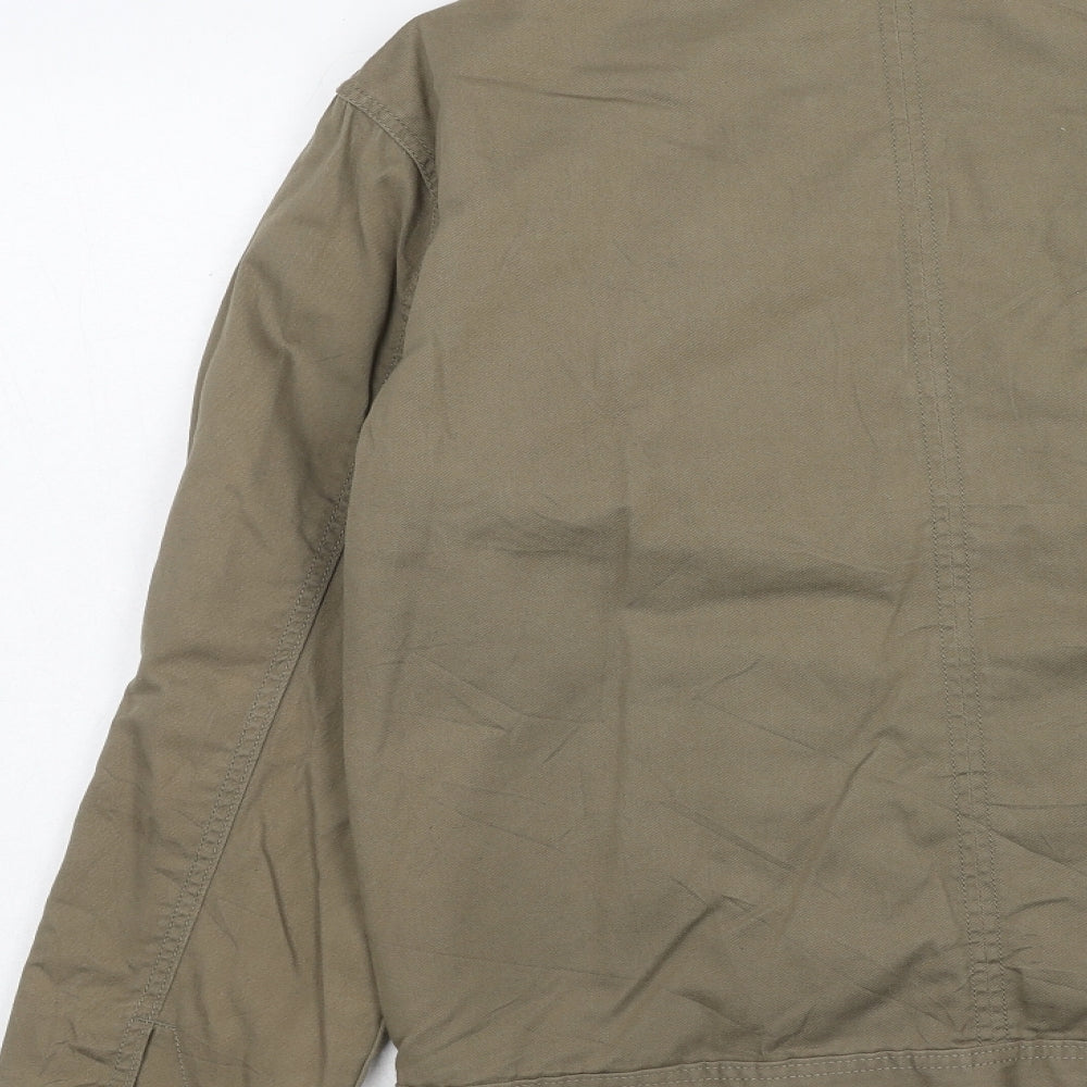 Marks and Spencer Mens Beige Jacket Size S Zip