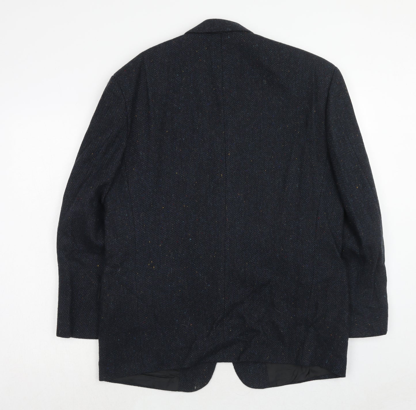 C&A Mens Blue Wool Jacket Suit Jacket Size 40 Regular