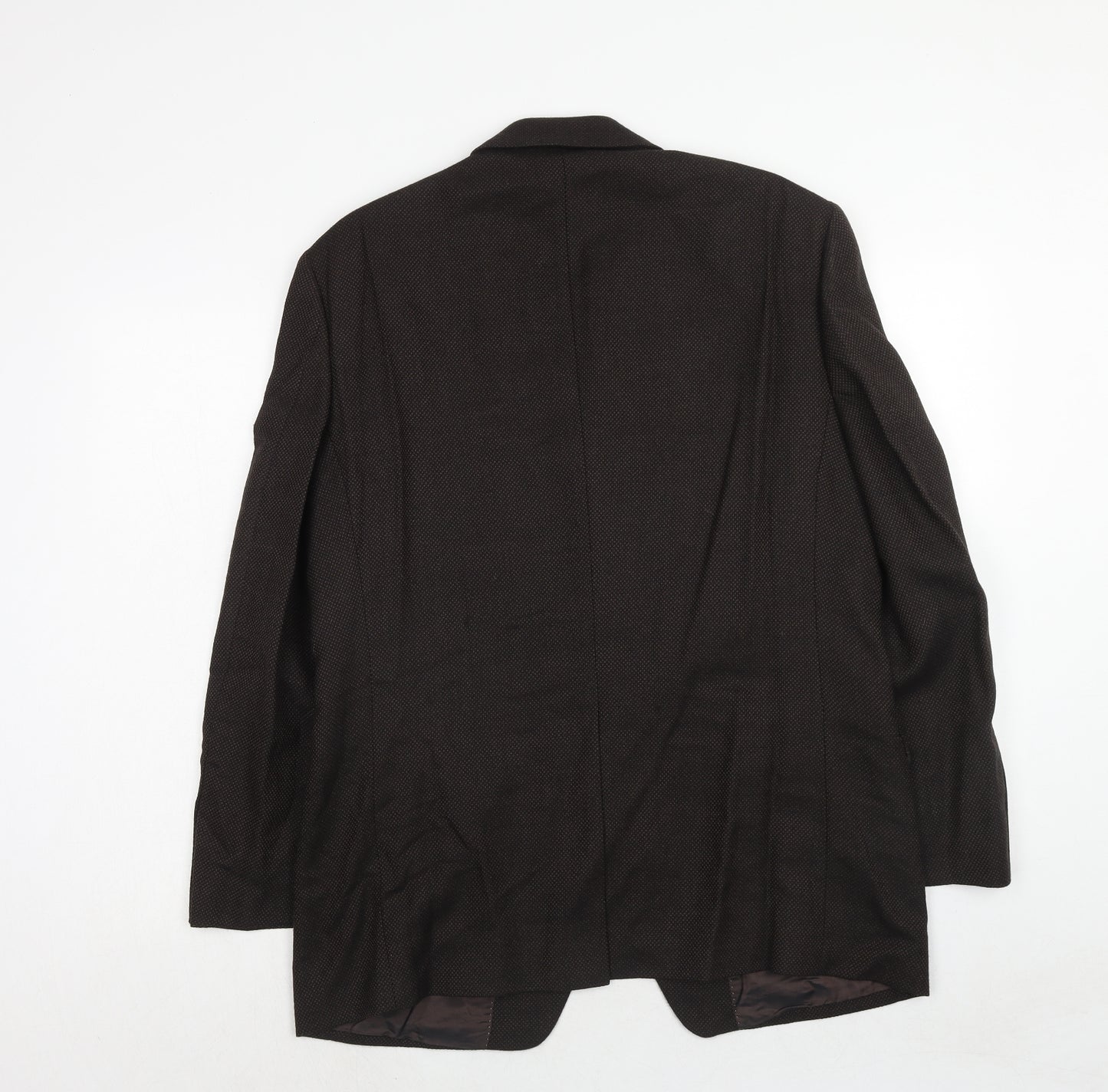 Marks and Spencer Mens Brown Wool Jacket Suit Jacket Size 40 Regular