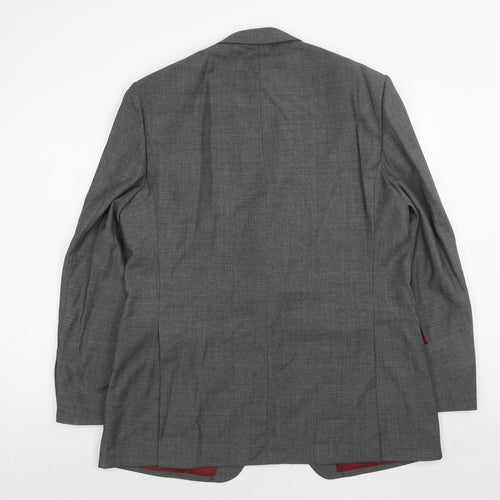 Marks and Spencer Mens Grey Wool Jacket Suit Jacket Size 44 Regular