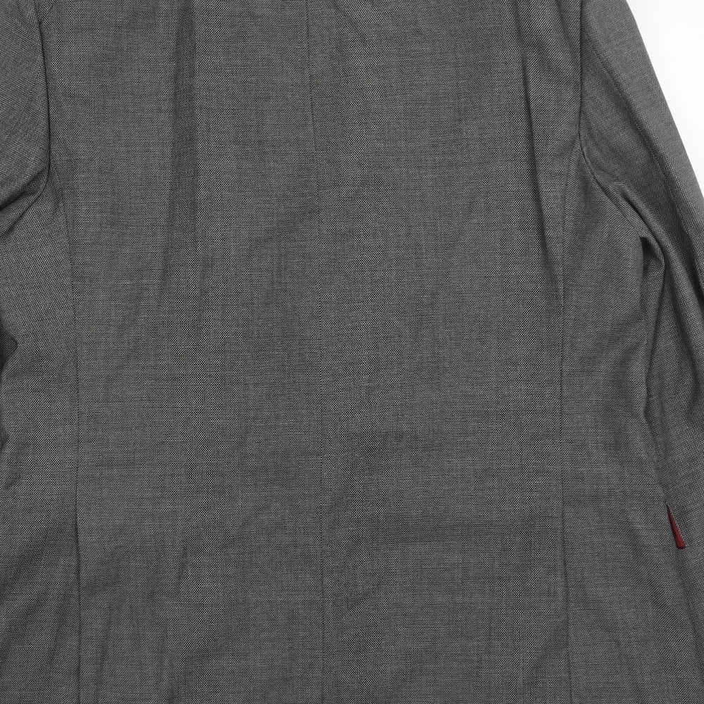 Marks and Spencer Mens Grey Wool Jacket Suit Jacket Size 44 Regular