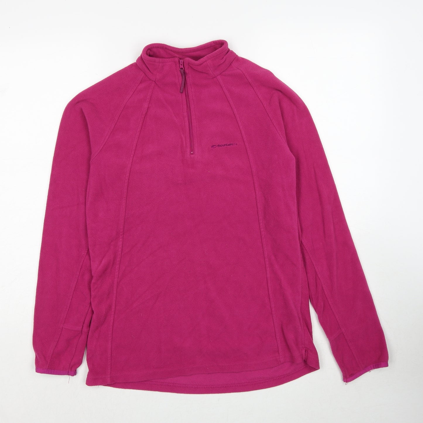 Mountain Life Womens Pink Polyester Pullover Sweatshirt Size 12 Pullover