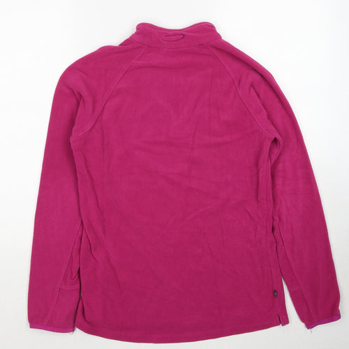 Mountain Life Womens Pink Polyester Pullover Sweatshirt Size 12 Pullover
