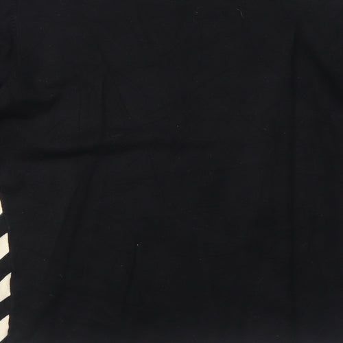 Frank Saul Womens Black Round Neck Viscose Pullover Jumper Size S
