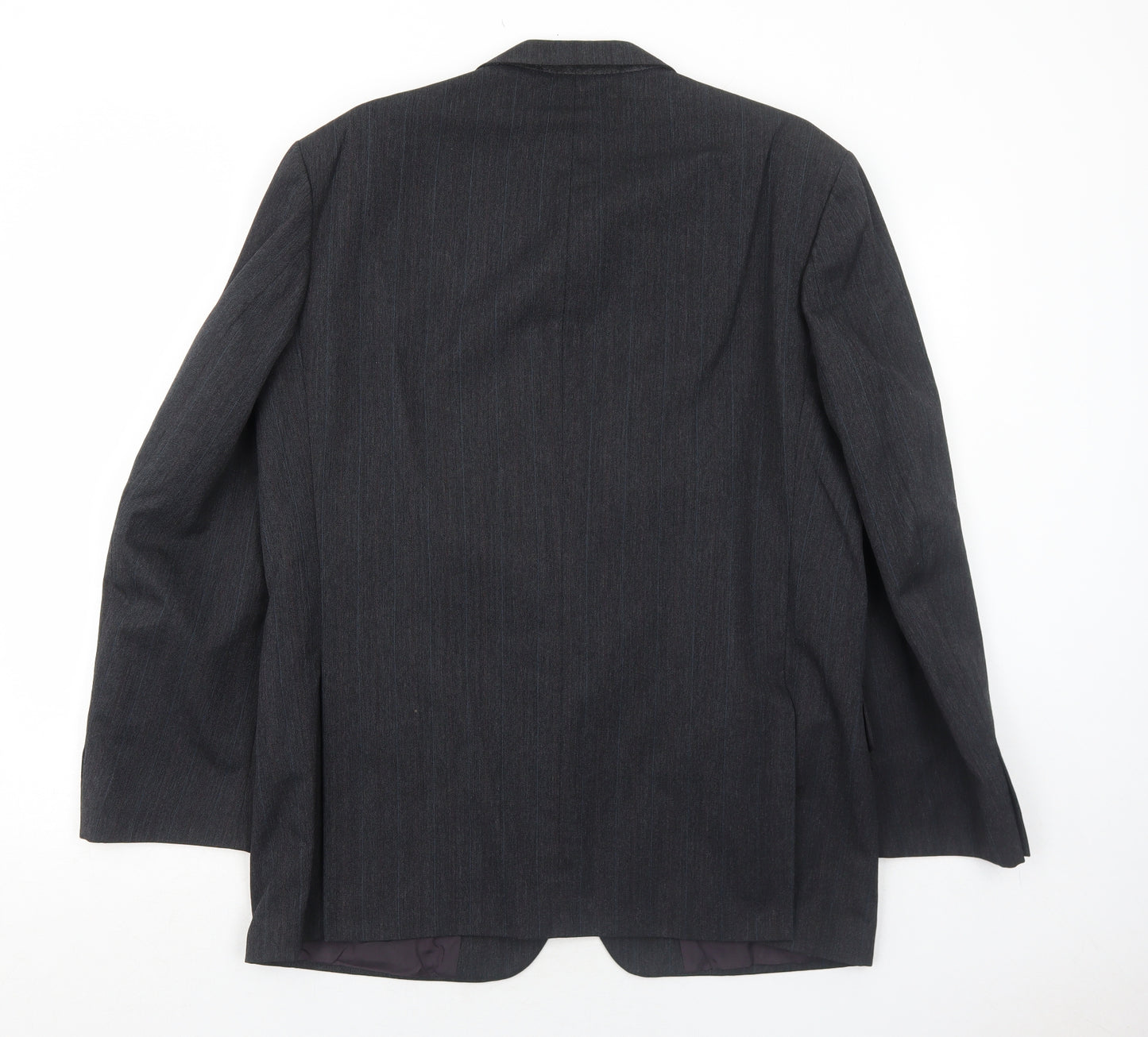 C&A Mens Grey Polyester Jacket Suit Jacket Size 42 Regular