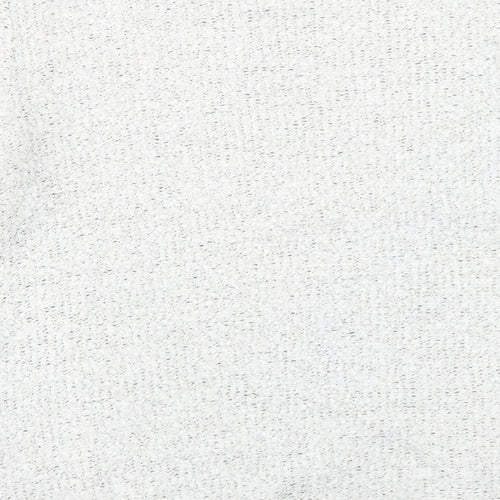 Originals Womens White Boat Neck Acrylic Pullover Jumper Size 14