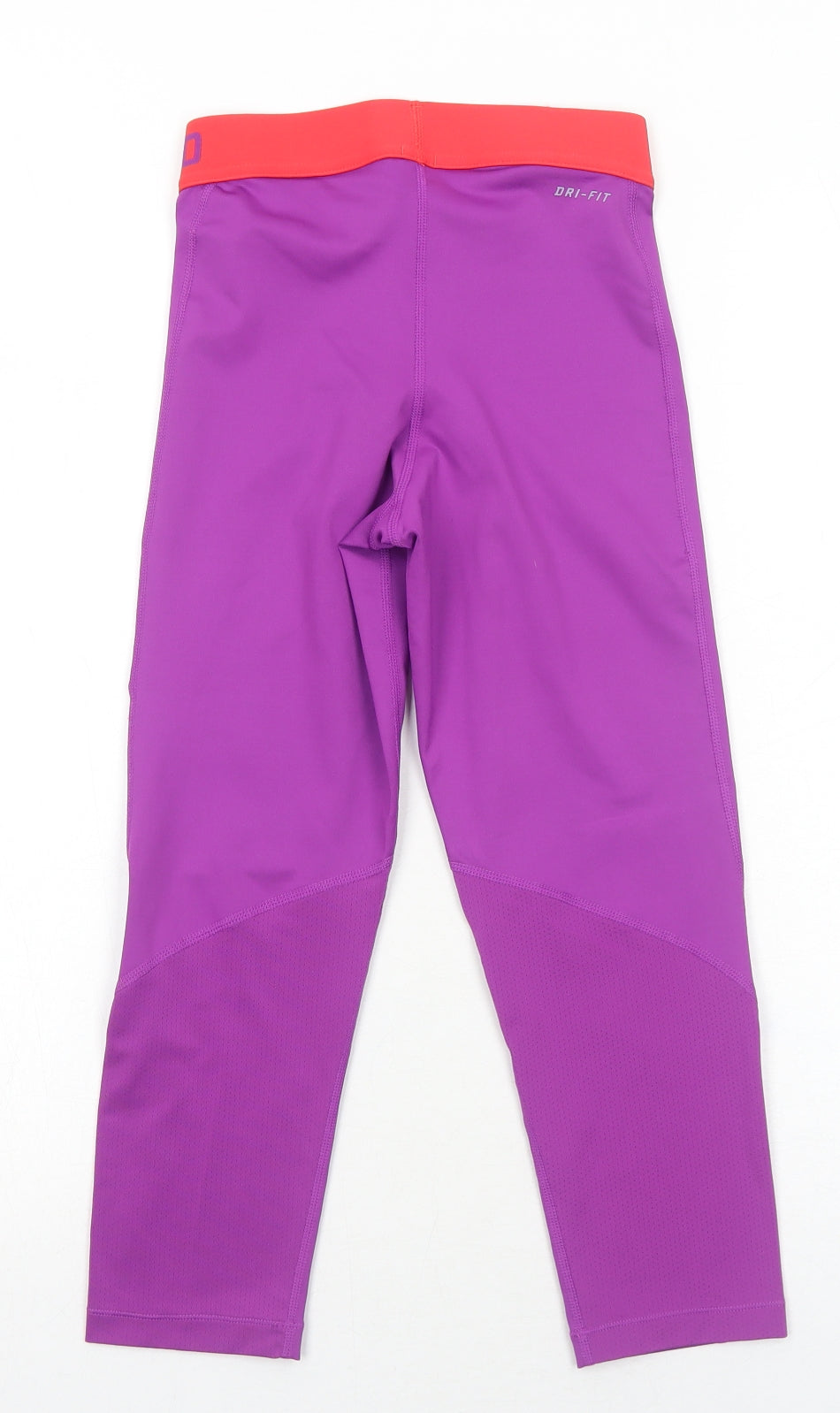 Nike Womens Purple Polyester Compression Leggings Size XS Regular Pullover