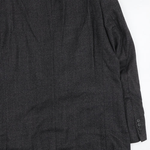 Bozzalla&Lesna Mens Grey Wool Jacket Suit Jacket Size L Regular
