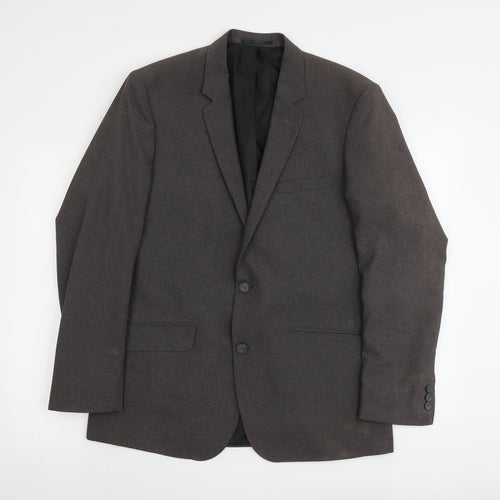 Taylor & Wright Mens Grey Polyester Jacket Suit Jacket Size M Regular