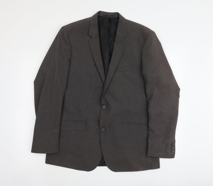 Taylor & Wright Mens Grey Polyester Jacket Suit Jacket Size M Regular