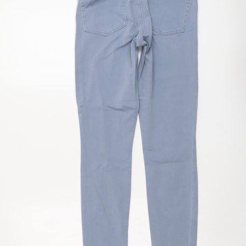 Gap Womens Blue Cotton Skinny Jeans Size 28 in L30 in Regular Button