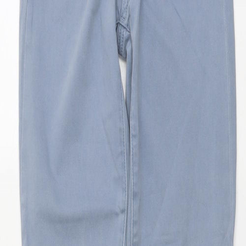 Gap Womens Blue Cotton Skinny Jeans Size 28 in L30 in Regular Button