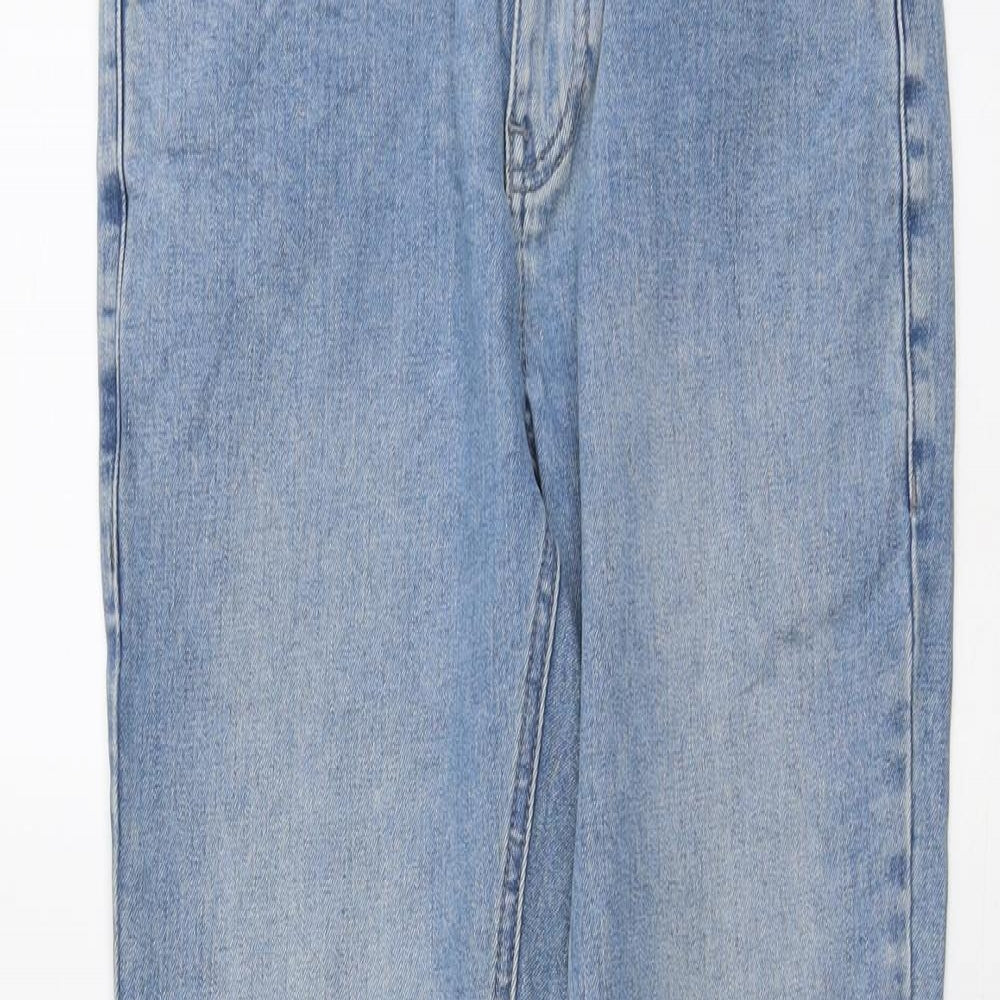 NEXT Mens Blue Cotton Skinny Jeans Size 28 in L31 in Regular Button
