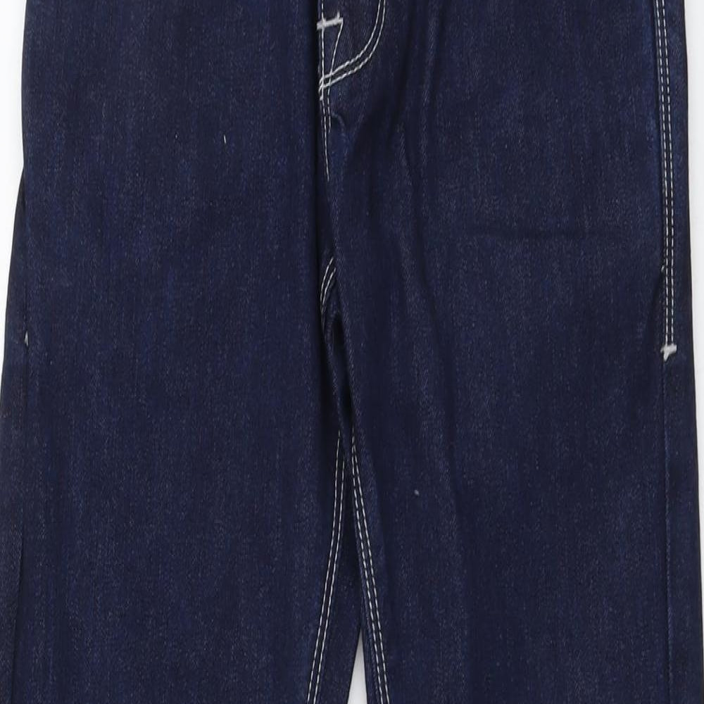 Firetrap Mens Beige Cotton Straight Jeans Size 28 in L31 in Regular Button