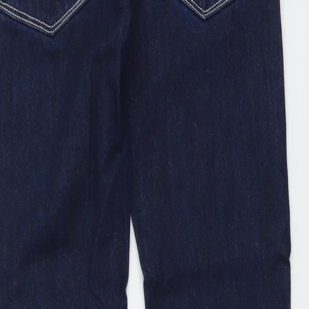 Firetrap Mens Beige Cotton Straight Jeans Size 28 in L31 in Regular Button