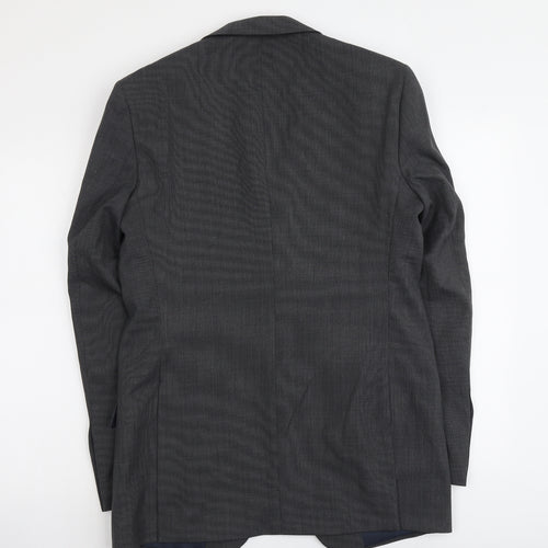 Marks and Spencer Mens Grey Wool Jacket Suit Jacket Size M Regular