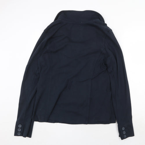 H&M Womens Blue Jacket Size L Button
