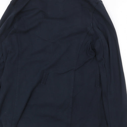 H&M Womens Blue Jacket Size L Button