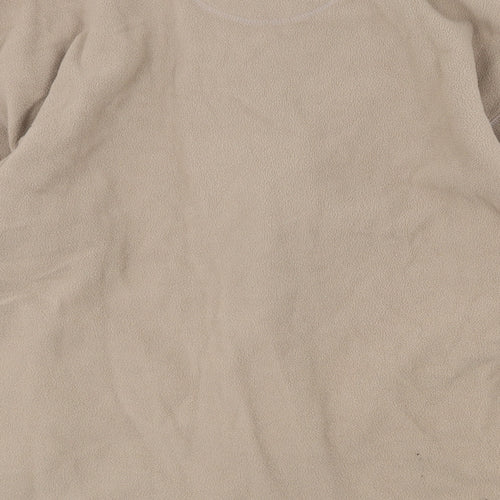 JERZEES Womens Beige Jacket Size 2XL Zip
