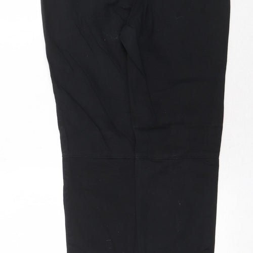 Funk'n Soul Womens Black Cotton Straight Jeans Size M Regular Zip
