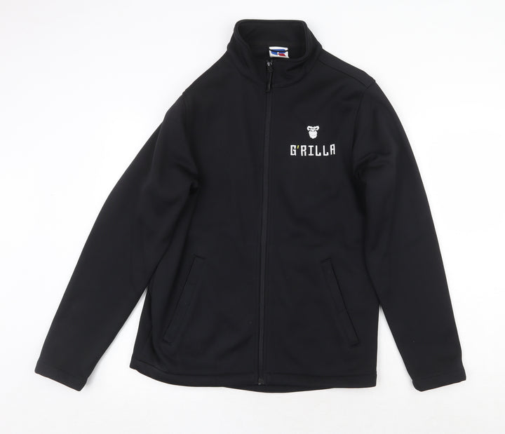 Russell Mens Black Jacket Size S Zip