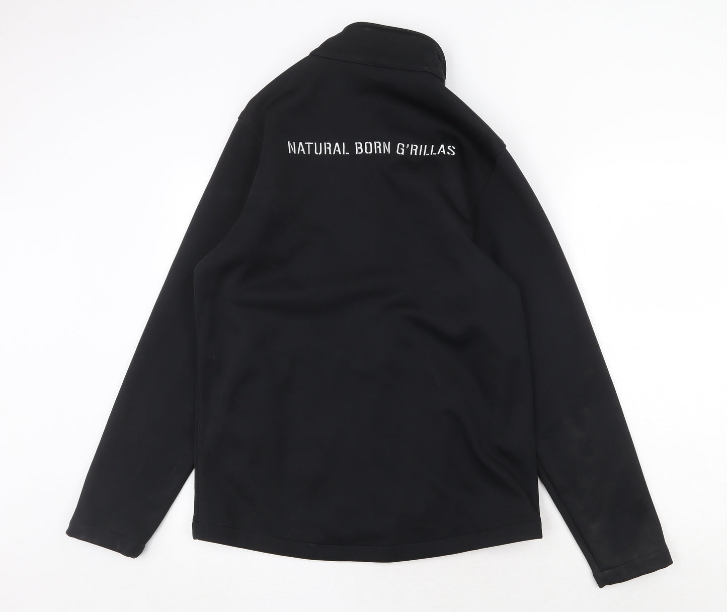 Russell Mens Black Jacket Size S Zip