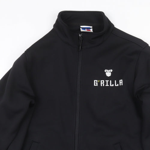 Russell Mens Black Jacket Size S Zip