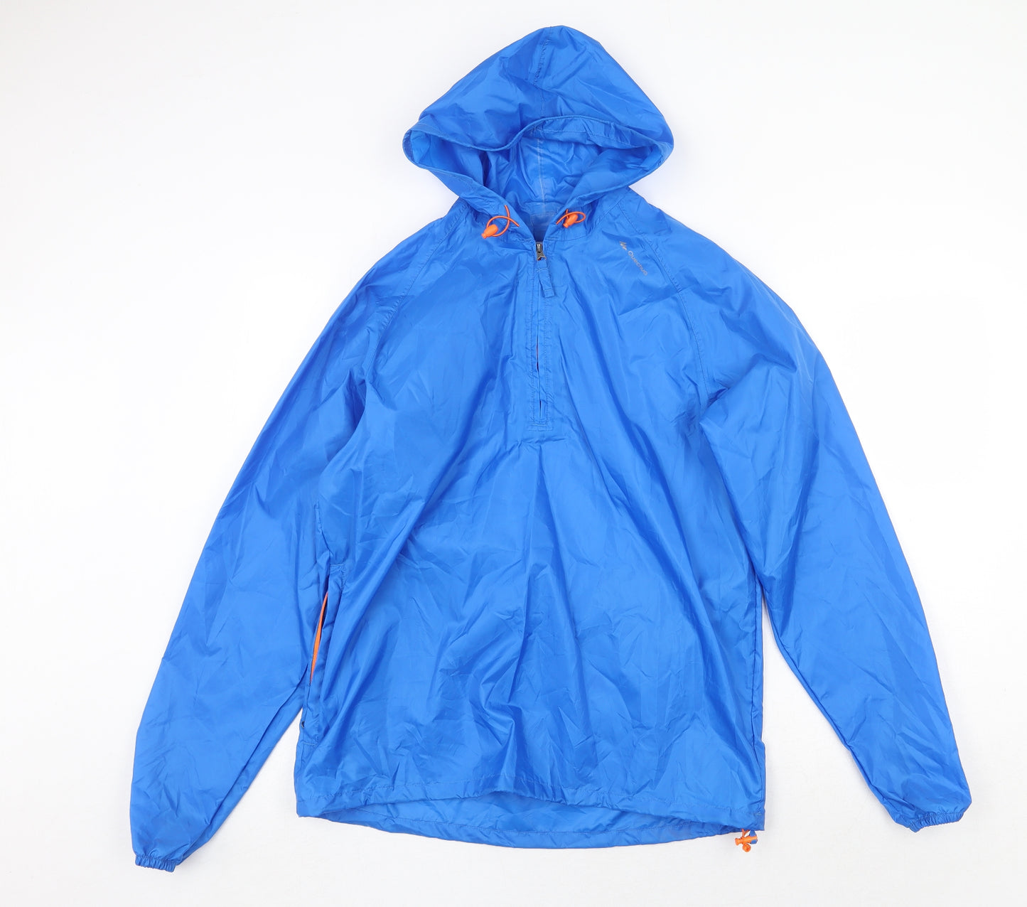 DECATHLON Mens Blue Windbreaker Jacket Size XS Zip