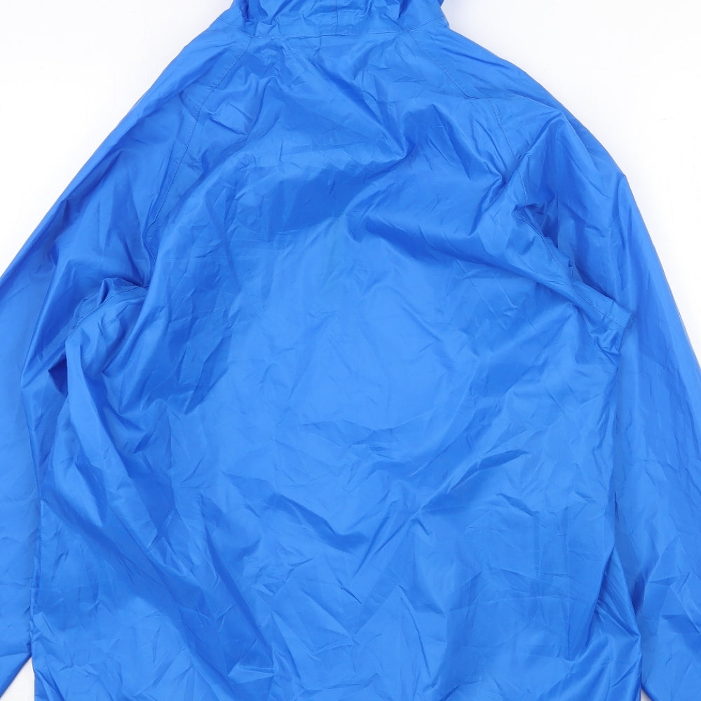 DECATHLON Mens Blue Windbreaker Jacket Size XS Zip