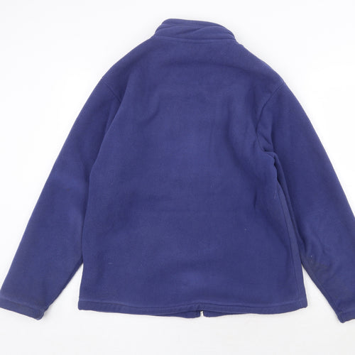 Amoretti Womens Blue Jacket Size L Zip