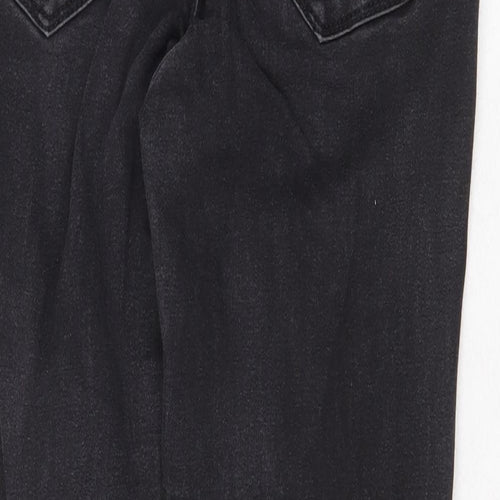 ASOS Womens Grey Cotton Skinny Jeans Size 28 in Regular Zip