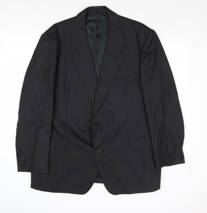Skopes Mens Grey Wool Jacket Suit Jacket Size 44 Regular