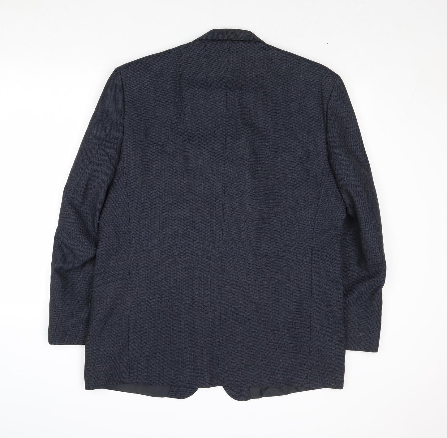 Burton Mens Blue Polyester Jacket Suit Jacket Size 42 Regular