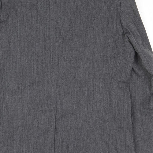 St Michael Mens Grey Polyester Jacket Suit Jacket Size 44 Regular