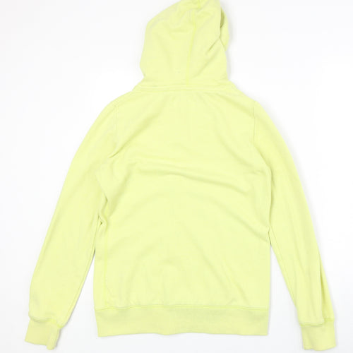 NEXT Womens Yellow Polyester Full Zip Hoodie Size 6 Zip