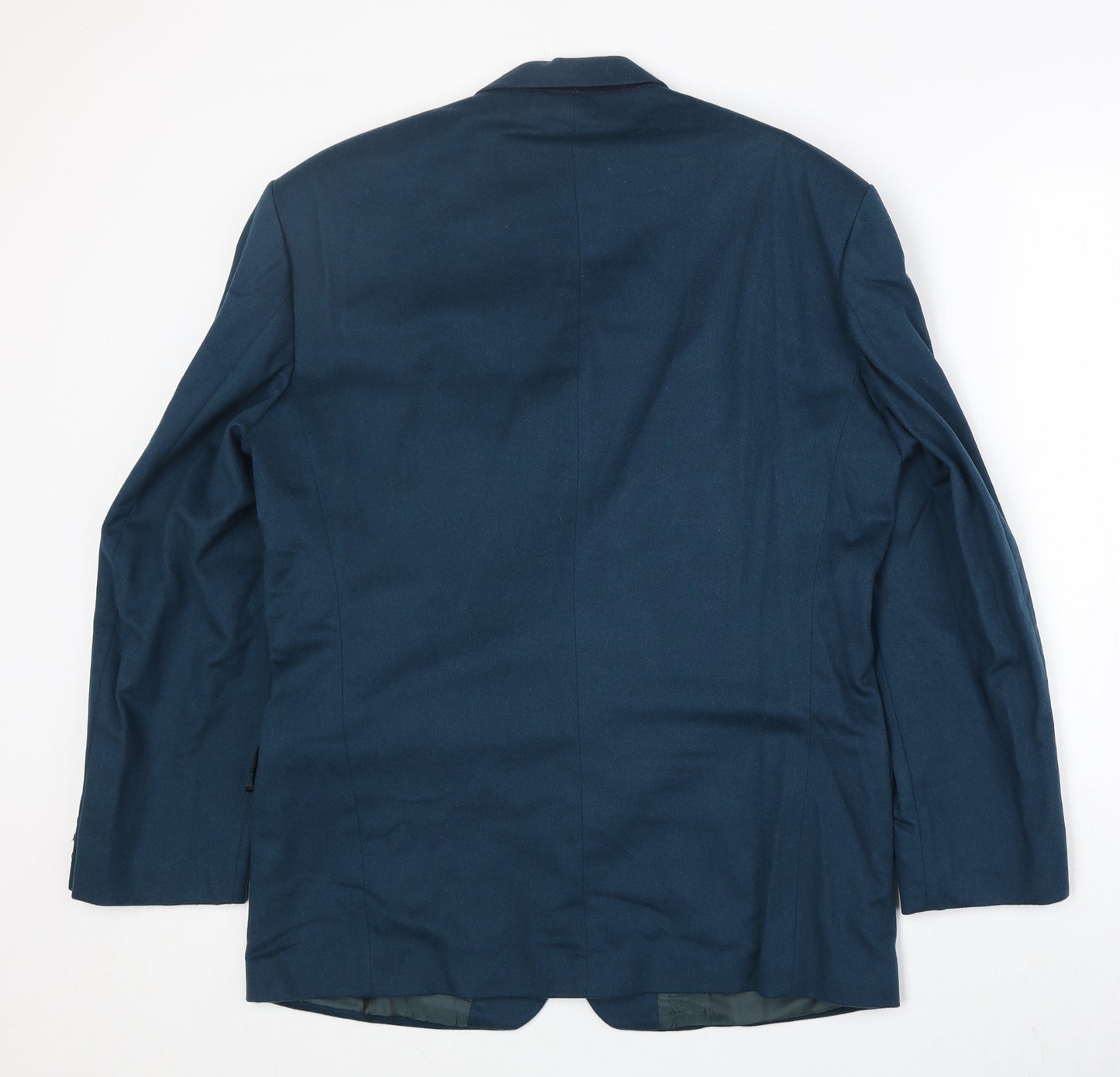 Principles Mens Blue Wool Jacket Suit Jacket Size 40 Regular