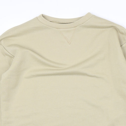 ASOS Womens Beige Polyester Pullover Sweatshirt Size 8 Pullover