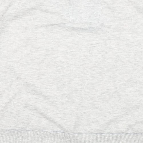 New Look Womens Grey Polyester Pullover Sweatshirt Size 14 Pullover